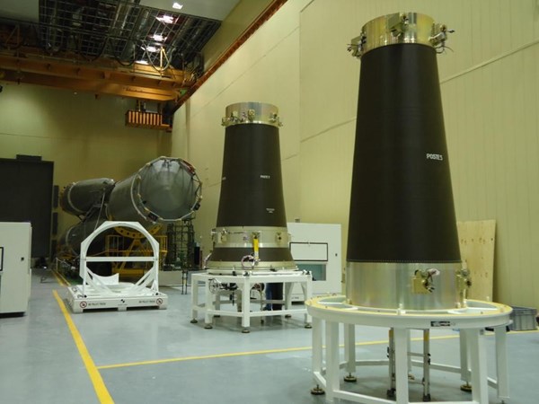 Soyuz Launch Vehicle and Globalstar Dispenser
